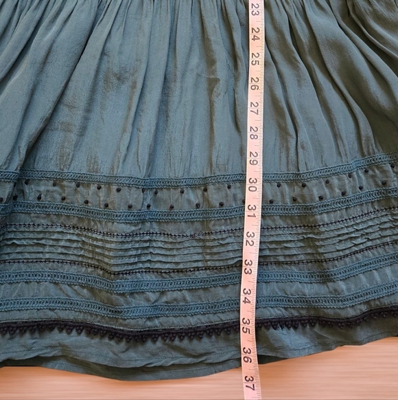 Sea NY the Azzedine long sleeve tunic dress green size 8 - Picture 14 of 16